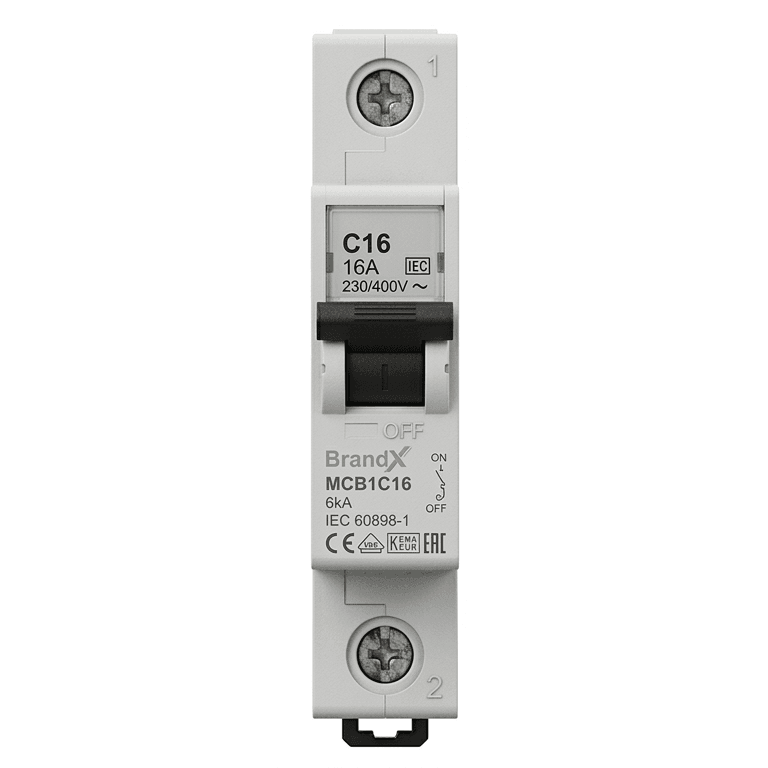 Photorealistic miniature circuit breaker