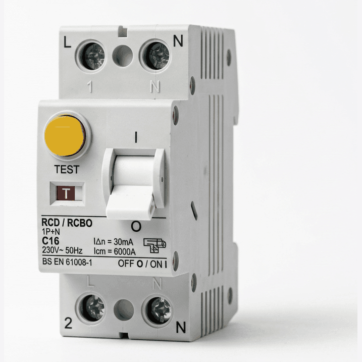 Photorealistic residual current device (rcd)