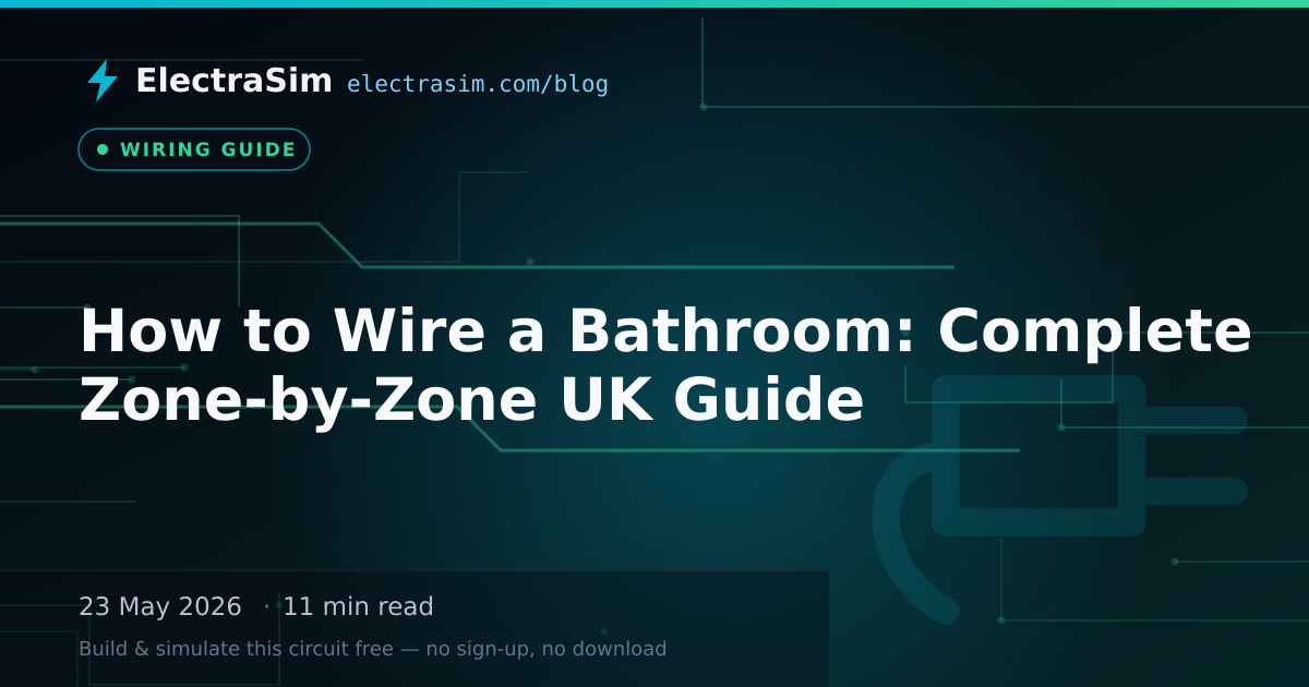 How to Wire a Bathroom: Complete Zone-by-Zone UK Guide