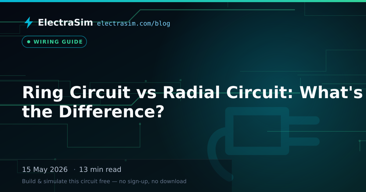 Ring Circuit vs Radial Circuit: Differences, Pros & Cons